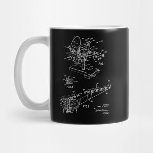 Operating Table Vintage Patent Drawing Mug